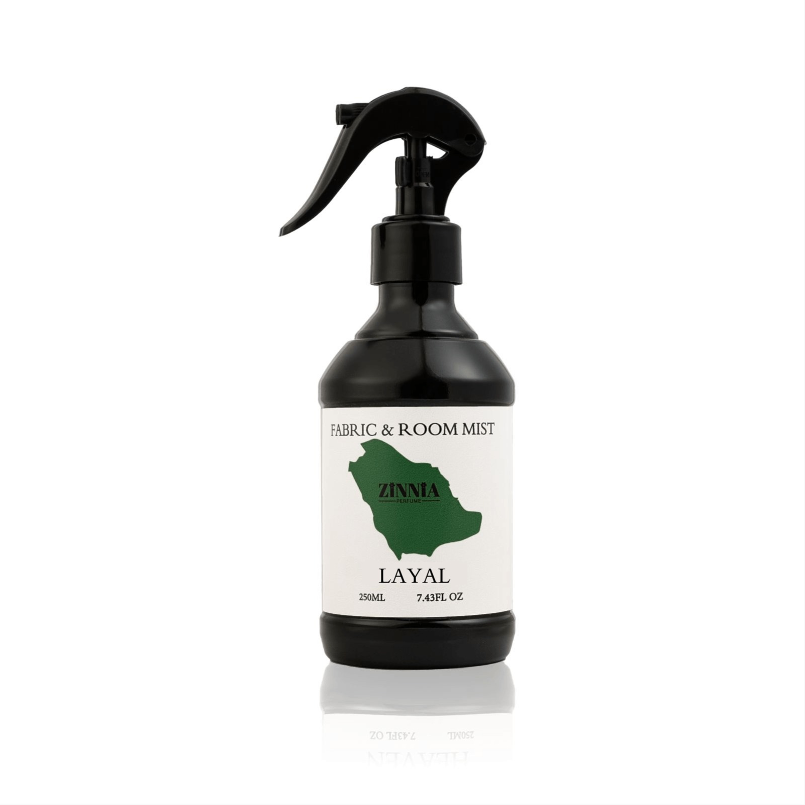 زينيا ليالي – معطر أقمشة وأجواء 250 مل (Zinnia Layal Fabric & Room Mist)